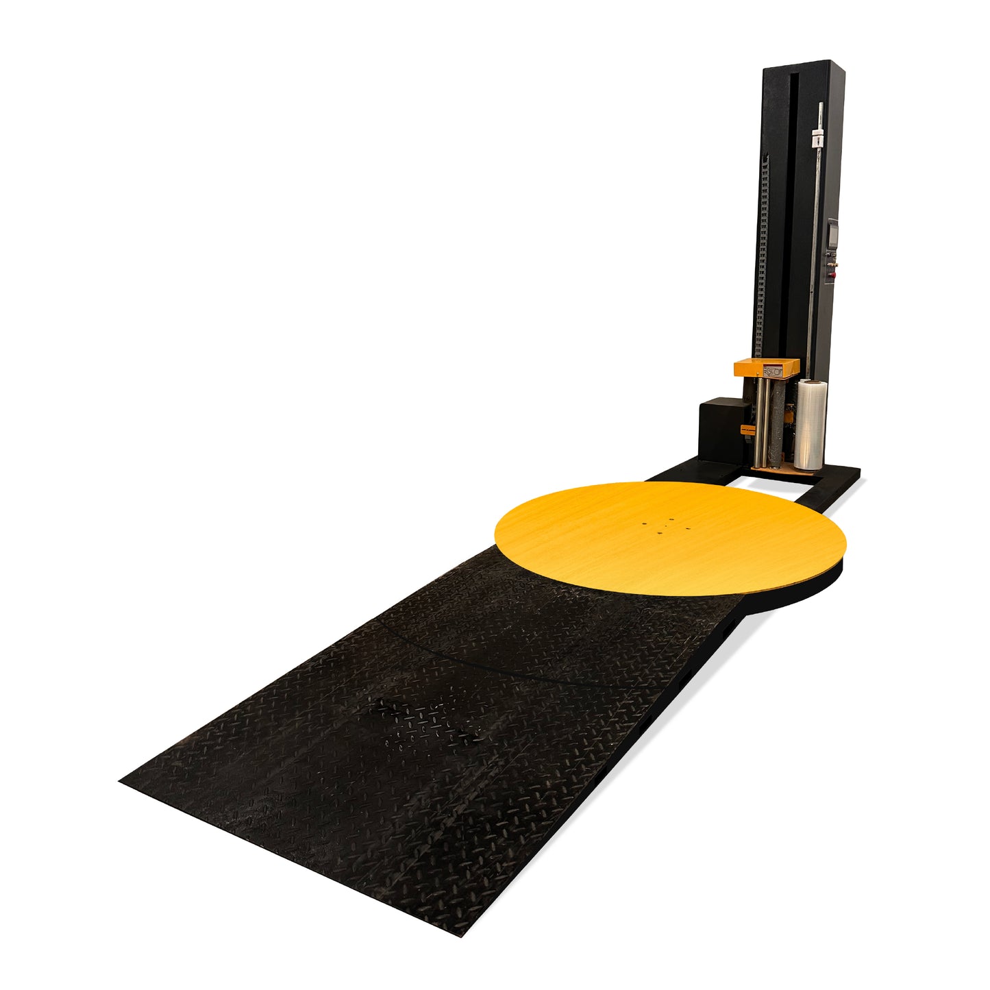 High-Performance Pallet Stretch Wrapper with Extended Ramp | Efficient, Reliable, User-Friendly
