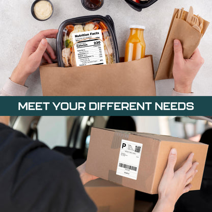 4x6 Direct Thermal Shipping Labels – 500 Labels/Roll, 18 Rolls/Box | Zebra, Rollo Compatible